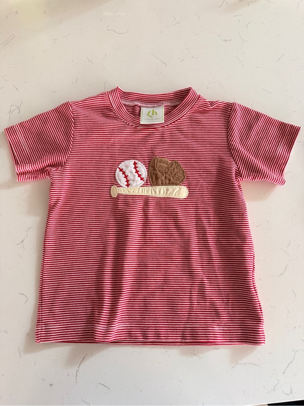 Zuccini Kids Play Tee Baseball 2T EUC